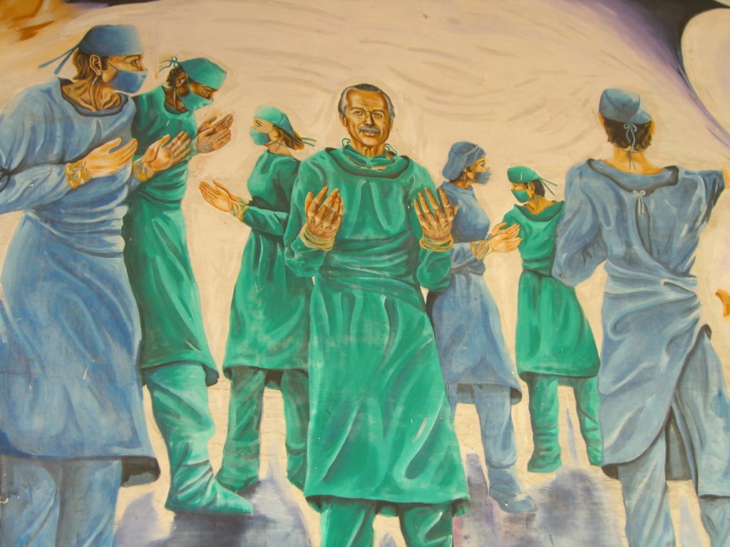 Medical School Mural I, by Sam Blackman