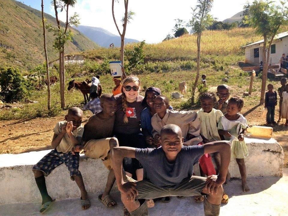 Quincy Foster's trip to Haiti 10 years ago. . .