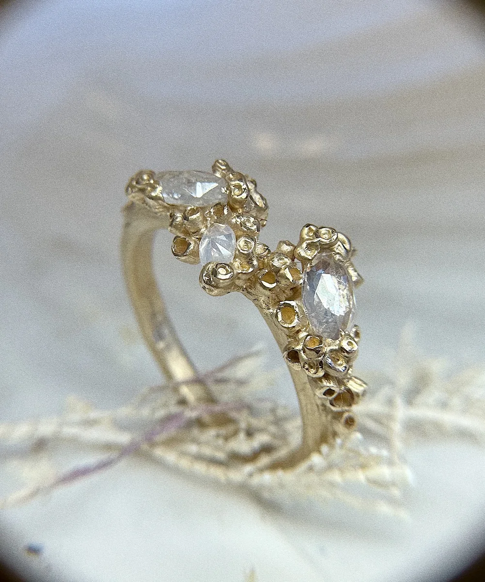 Moonfire Mermaid treasure ring — Ami Pepper