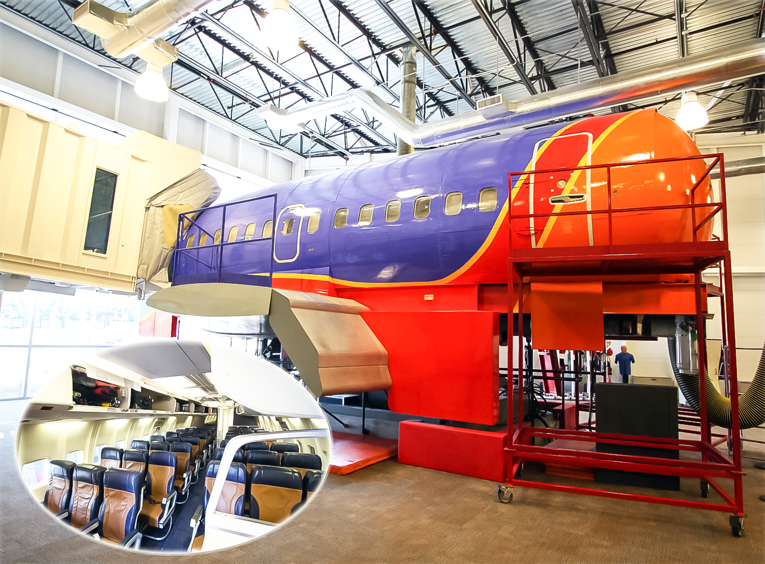 Sts Completes Modifications Of Southwest Airlines Cabin