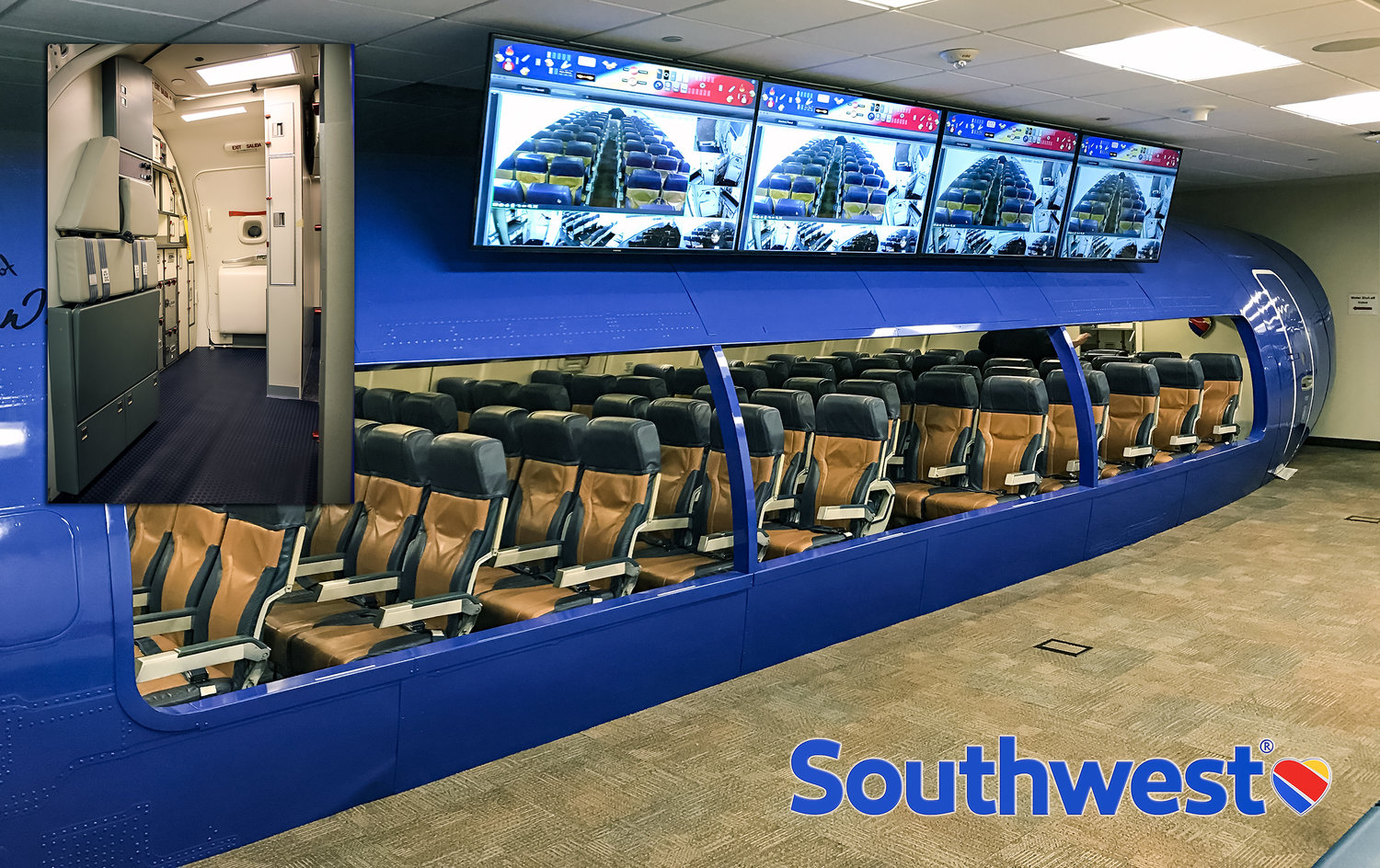 Sts Delivers New Cabin Trainer To Southwest Airlines