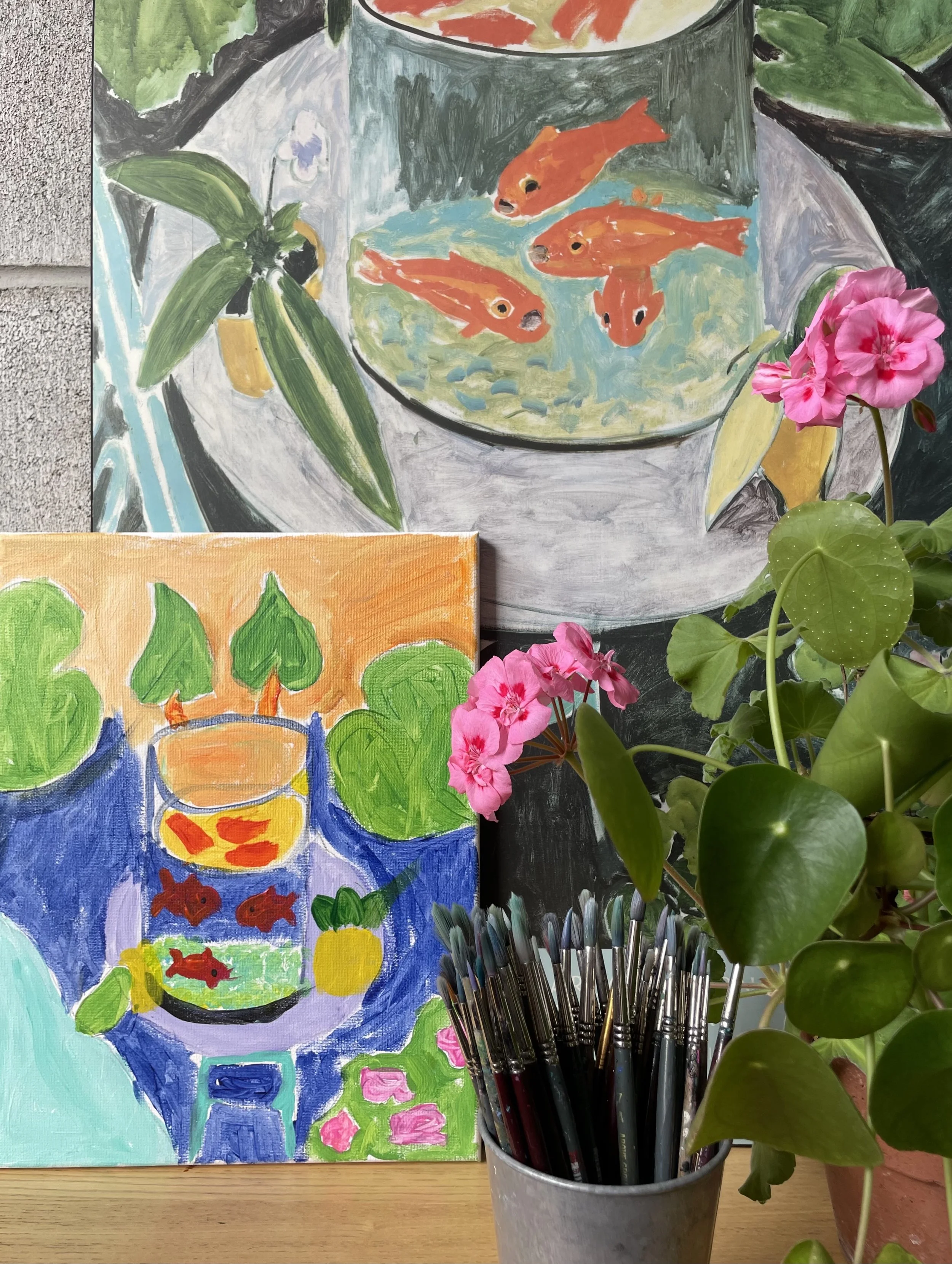 June 29 - July 3 (no camp July 1)  WEEK ONE Painting & Drawing the MASTERS 8:30 am - 4 pm