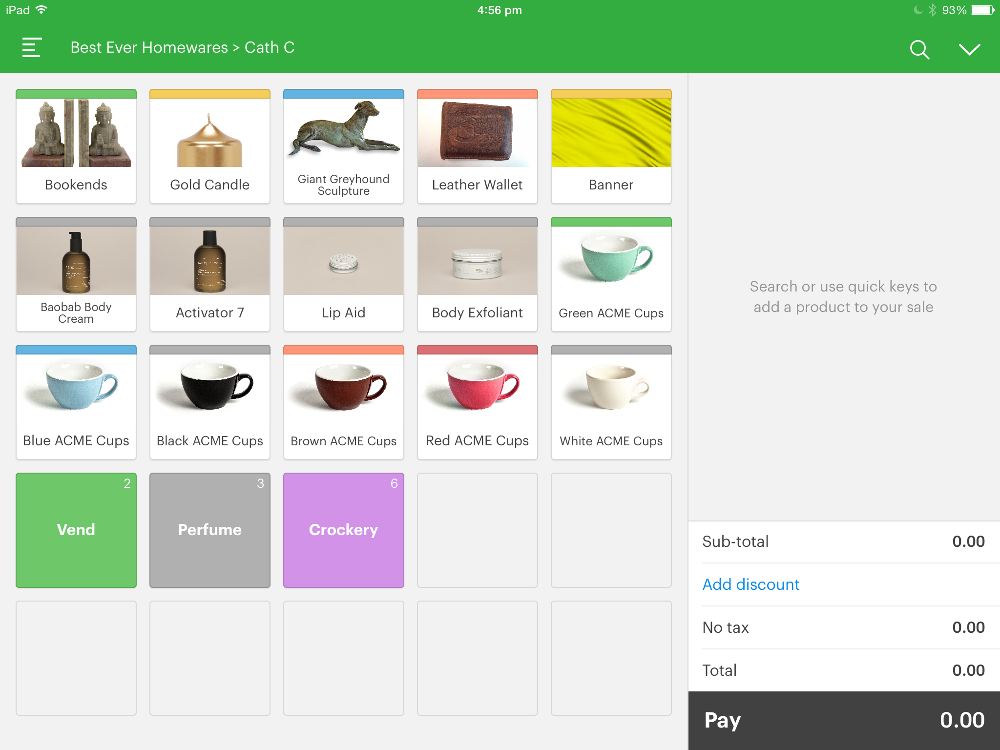 vend register