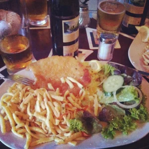 Hirsch- great German food in Berlin