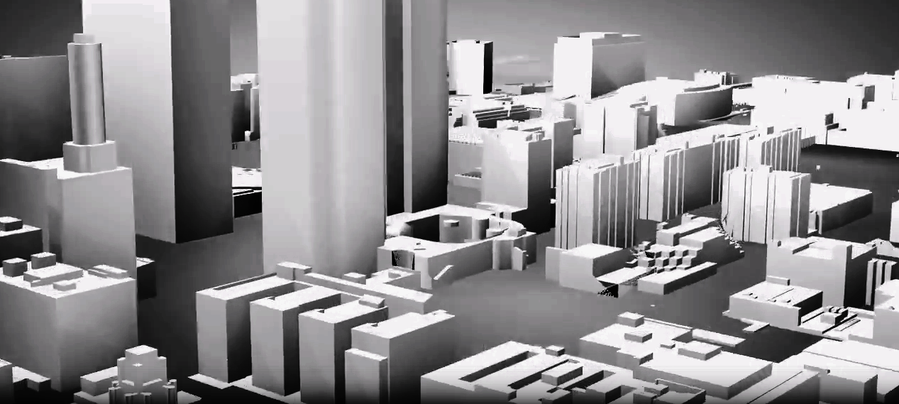 Downtown flyover