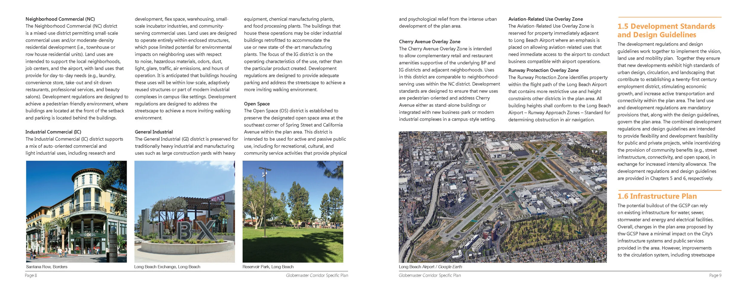 Specific Plan layout
