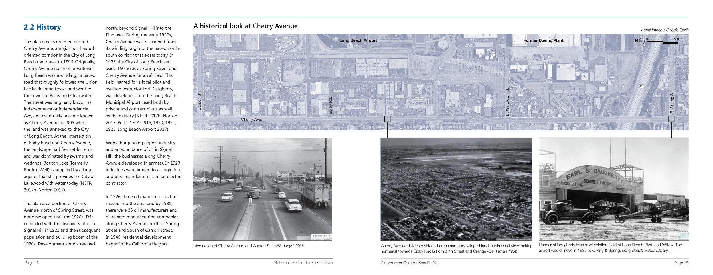 Specific Plan layout
