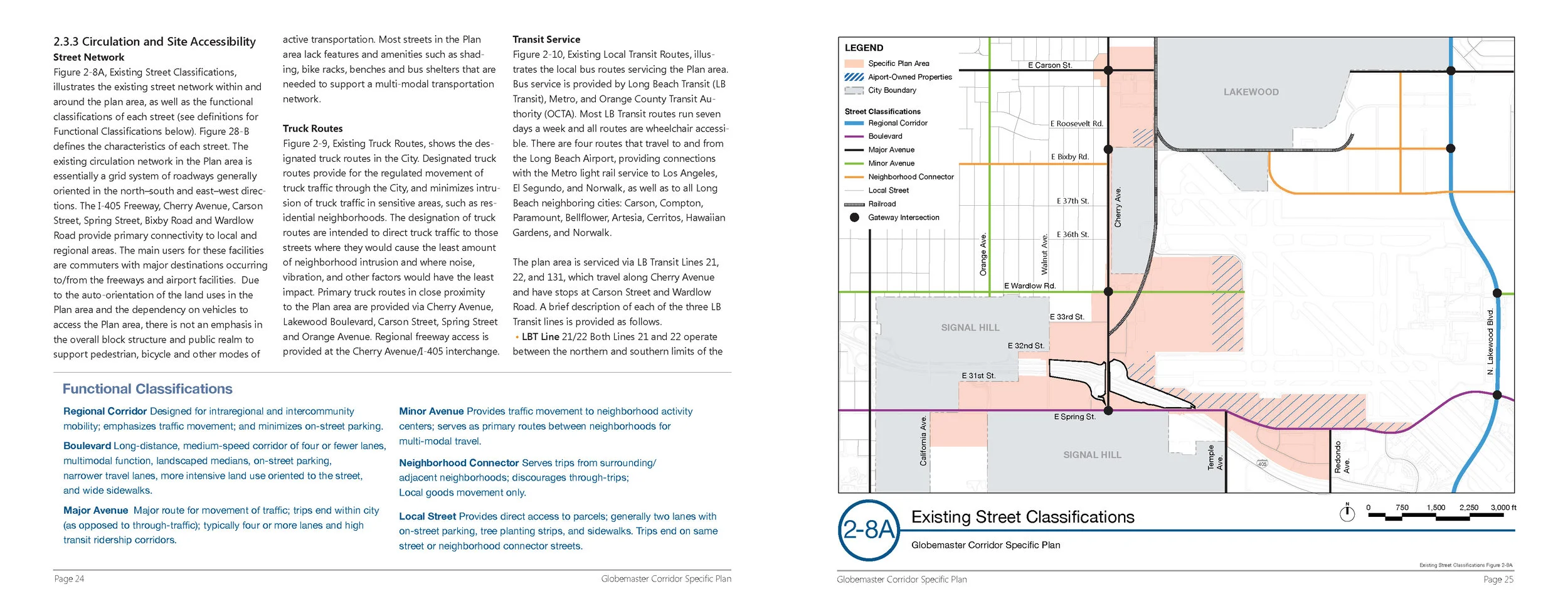 Specific Plan layout