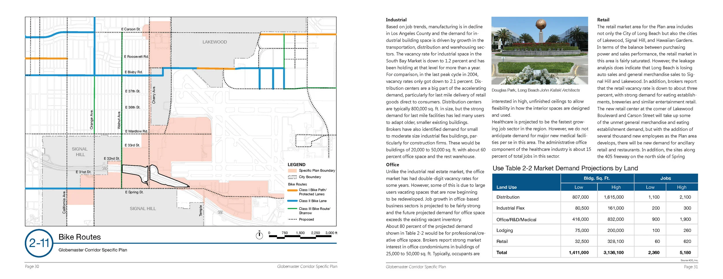 Specific Plan layout