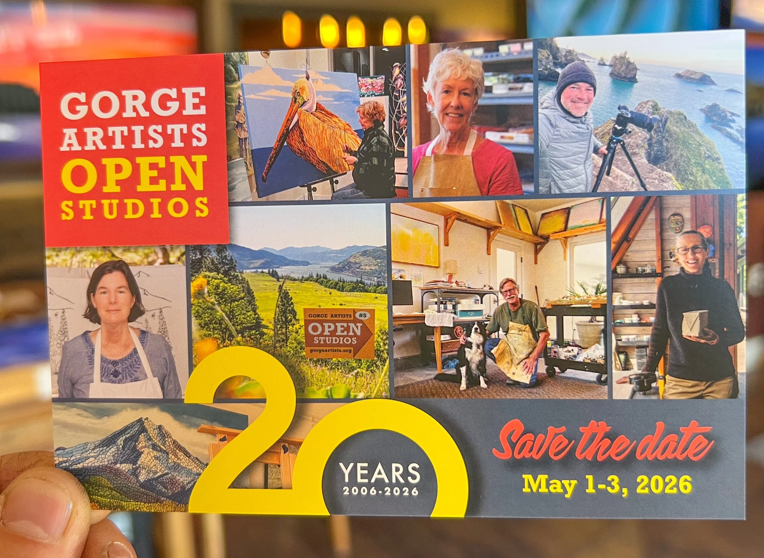 Gorge Artists Open Studios Tour, May 1st-3rd 10am-5pm