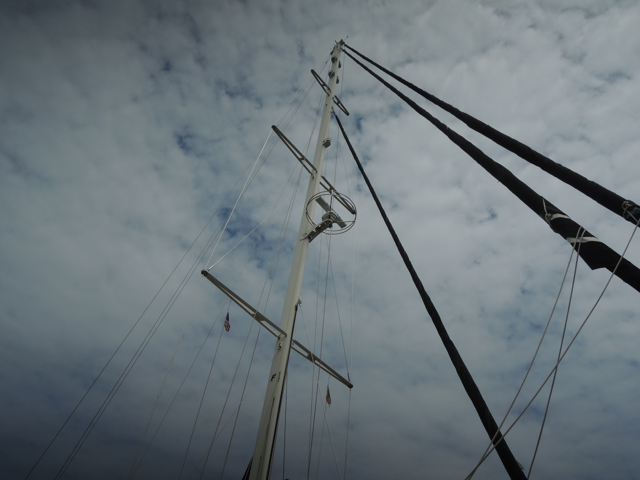A boats mast