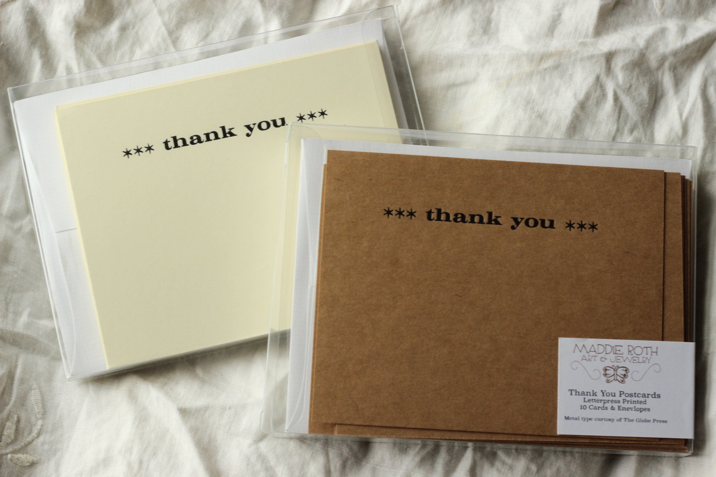 Thank You Postcards