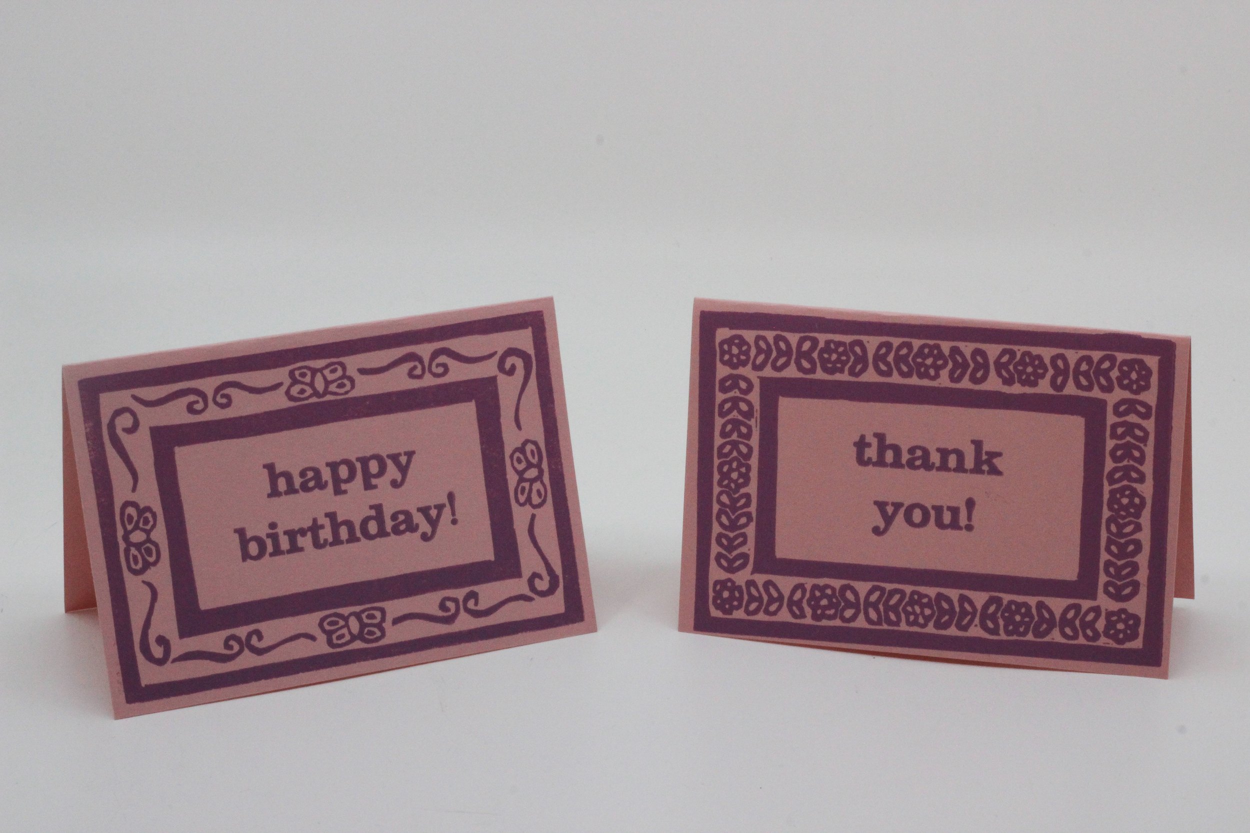 Greeting Cards Pink