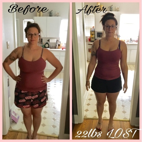 My name is Tiffany and I currently live in Florida & started struggling with my weight mid-pregnancy with my daughter. We had many complications with her ability to grow in my womb and without resulting to steroid shots, my options were to eat and eat some more, in hope that the extra nutrition would end her growth stunt. By the end of my pregnancy I had a happy and healthy 5lb 11oz little princess, and an excess of 50 extra pounds to carry around. As time went on I lost the majority of the weight through breast-feeding and the extra light exercise that comes with motherhood. Still harboring maybe 30lbs or so I went into restaurant management and quickly discovered that sugar and carbs were my favorite thing in the entire world when they were basically free! Time went on and three years later I was right back where I started, 50 pounds heavier and miserable. I tried multiple diet options and nothing ever worked. They allowed certain things like carbs, sugars, processed foods, and soda into my diet in "moderation" with applied exercise. Trusting these programs and thinking "Moderation, Moderation, Moderation" never got me anywhere. I had pretty much given up and was ready to except my new body shape until I caught wind of a program that was really working for a lot of people that DID NOT include carbs, sugar, processed foods, and all the other junk I shouldn't be eating. I was curious and since my mother works there and she was using the program and seeing results, I thought why not?! The first few days were hard but by the end of week one, I felt like a completely different person! I had more energy, all of my chronic stomach pain was gone, and aches in my knees I've had for forever, GONE. Also of course I noticed that I was four pounds lighter and I had lost an inch off of my legs, abdomen, arms, thighs, and waist! I honestly couldn't believe the results I was getting in addition to how good I felt! I've stuck to this program to the T, meaning, no sugar, carbs, processed foods, sodas, candy, etc. In addition, absolutely NO cheat days. It’s now been roughly eight weeks and I've lost 24 total pound!! My before & after measurements are as followed reading left to right (all in inches): Chest: 40.5 to 36 Arms: 11.75 to 11 Abdomen: 35.75 to 30.5 Hips: 41.75 to 37 Thighs: 26.25 to 22 I feel absolutely AMAZING and I'm still going! My goal weight is 155 and I'm so close I can taste it! I can't wait to report back in another month and see where I'm at! If you're ready to get SERIOUS about weight loss, drop your excuses, and see results, I recommend The Weigh Station in Christiansburg, Virginia! If I can do it from Florida, you can do it there in Virginia!