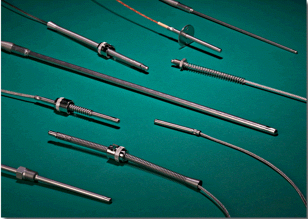 Various temperature sensors