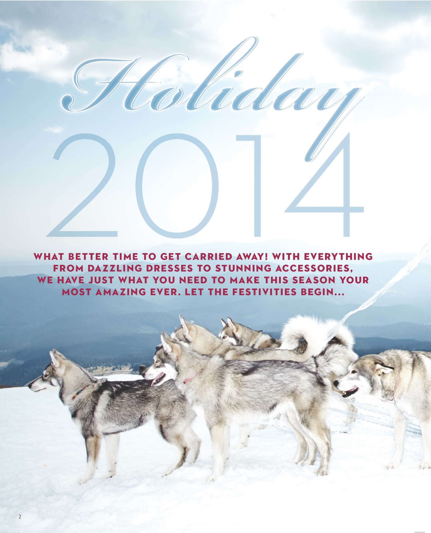 Be Festive Holiday 2014 Book