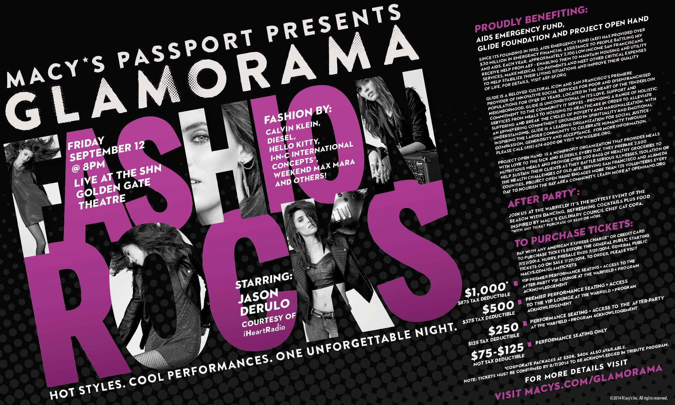 Glamorama 2014 Invitation I