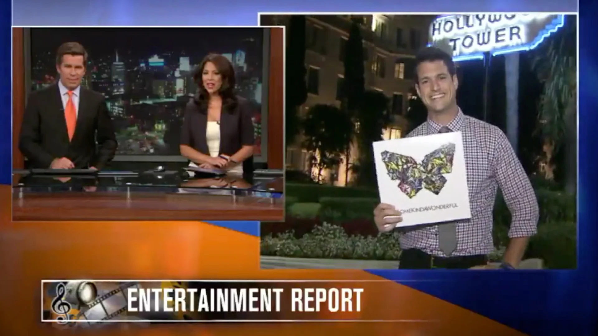 KTLA Evening News + The Hollywood Tower