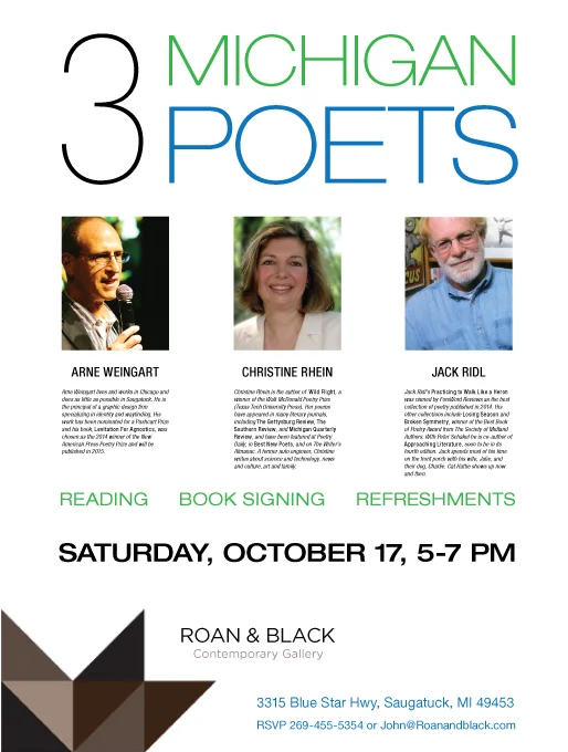 3 Michigan Poets, Reading