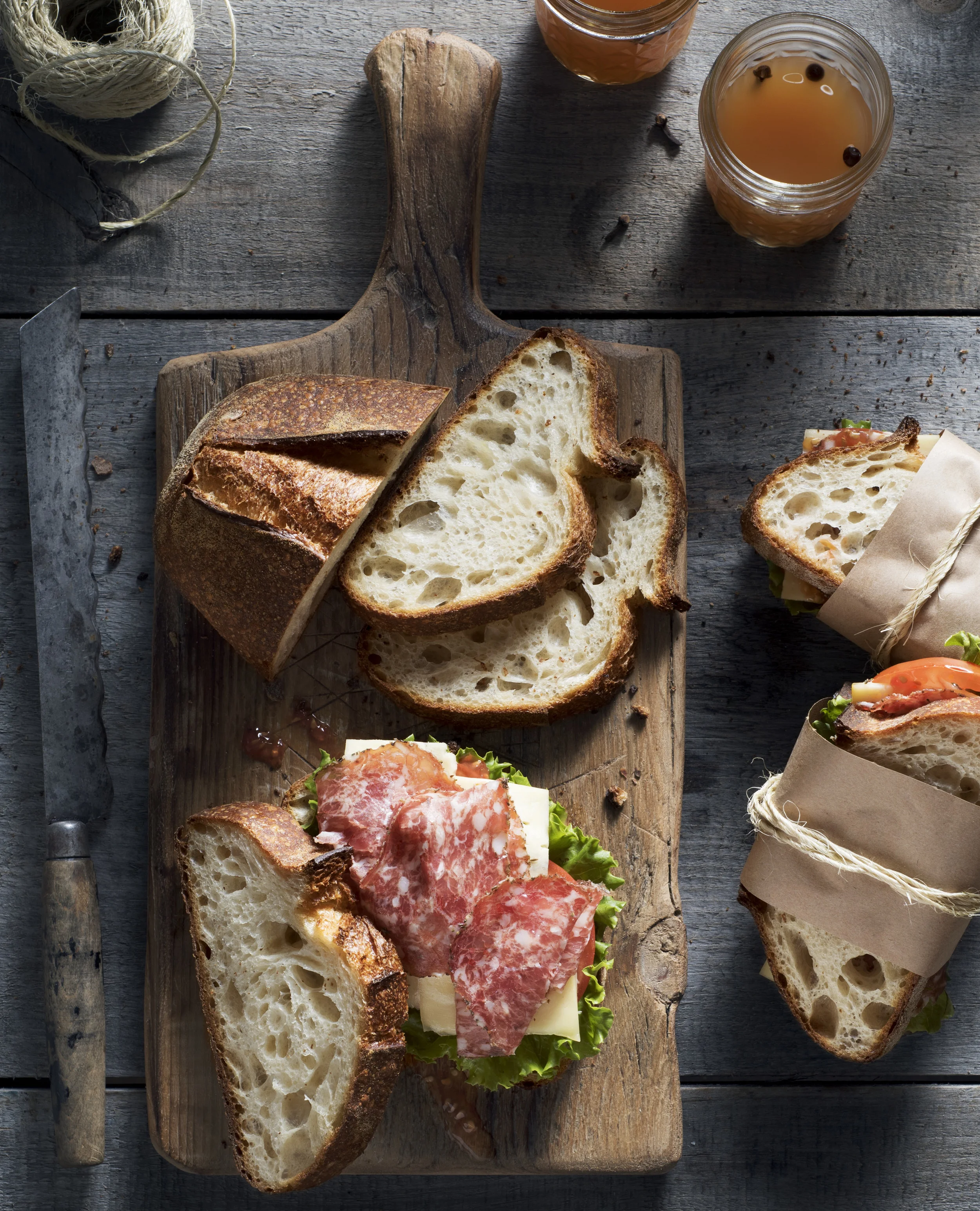 Baguette sandwich 