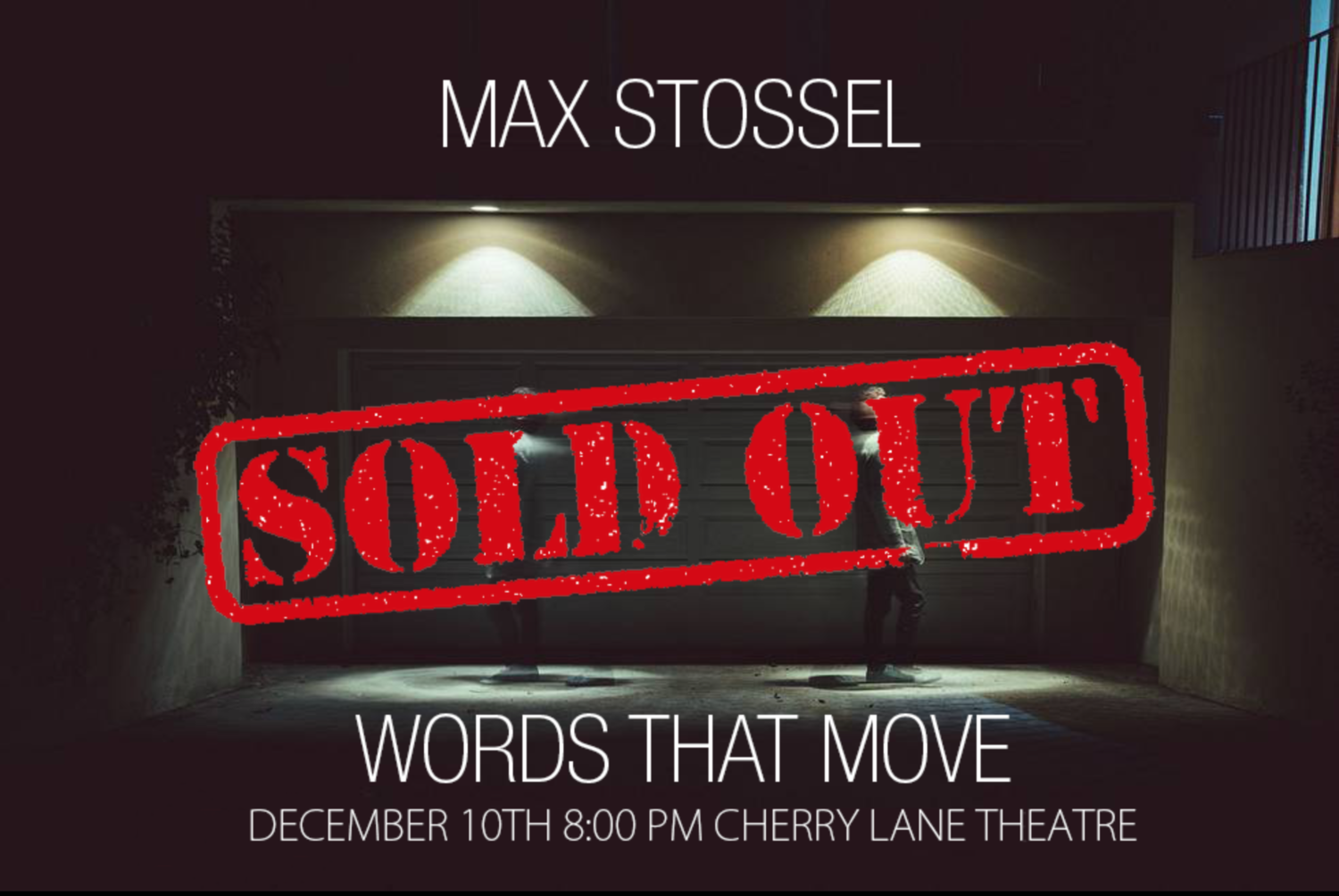 "Words That Move" at Cherry Lane Theater
