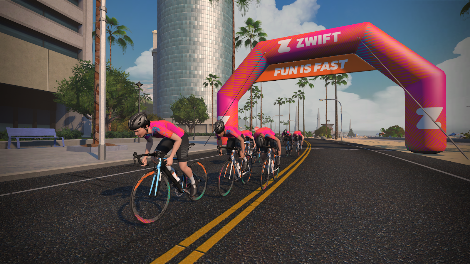 Fun is Fast even became an event series inside the Zwift game