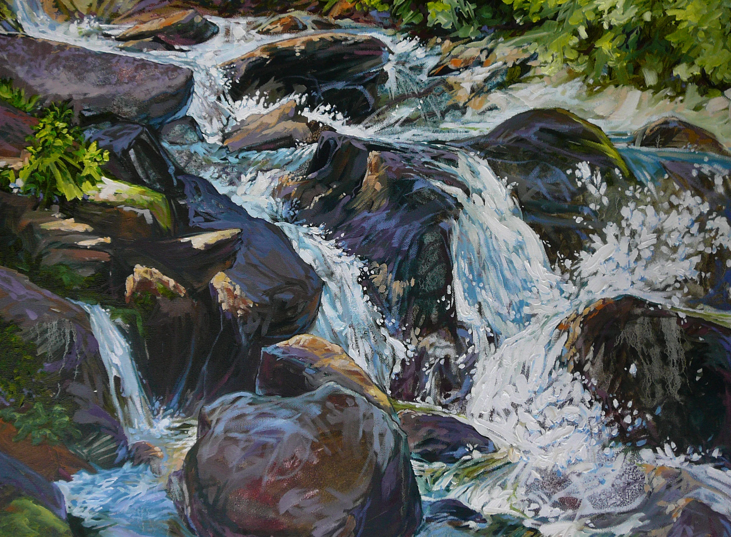 Cascade above Monarch Lake