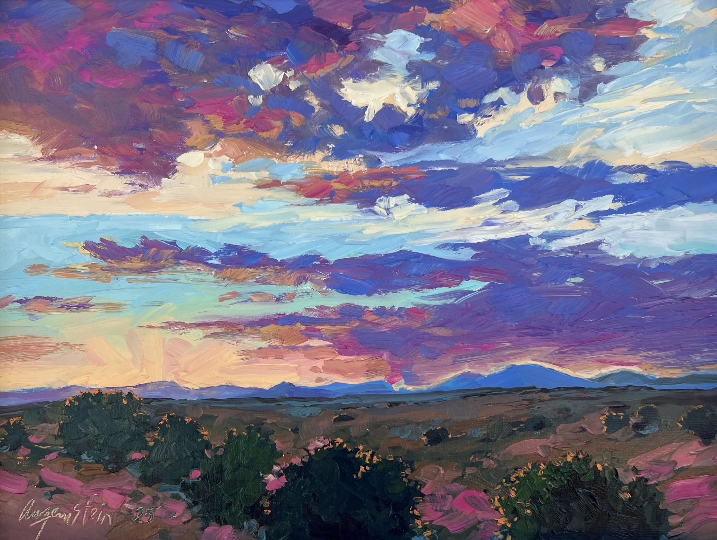 Sunset at Taos