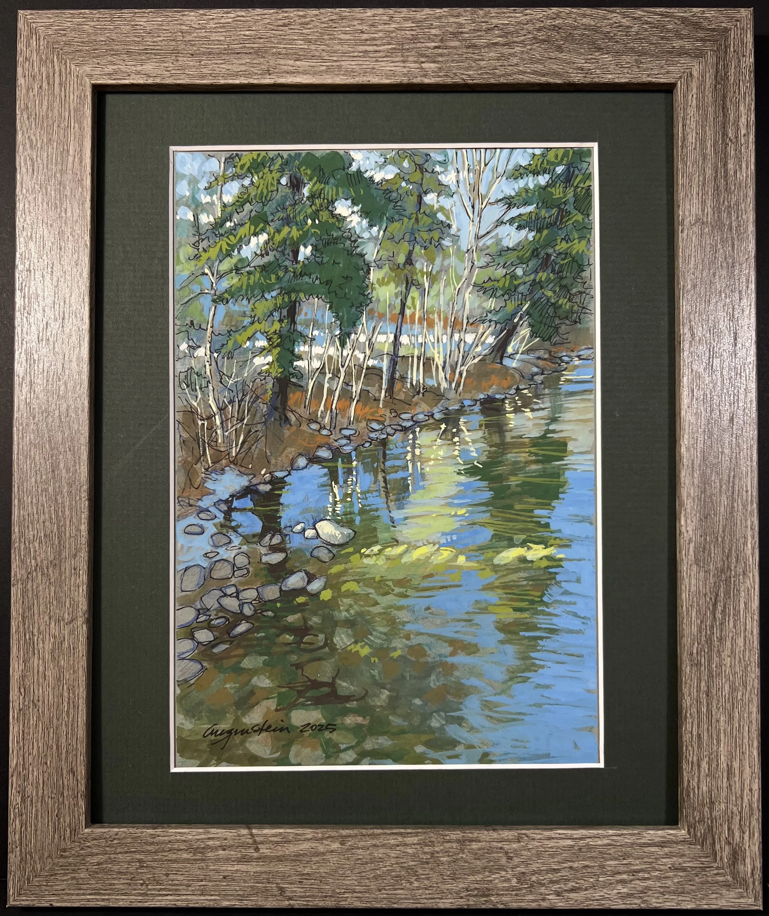 Reflections on the Blue River - Silverthorne