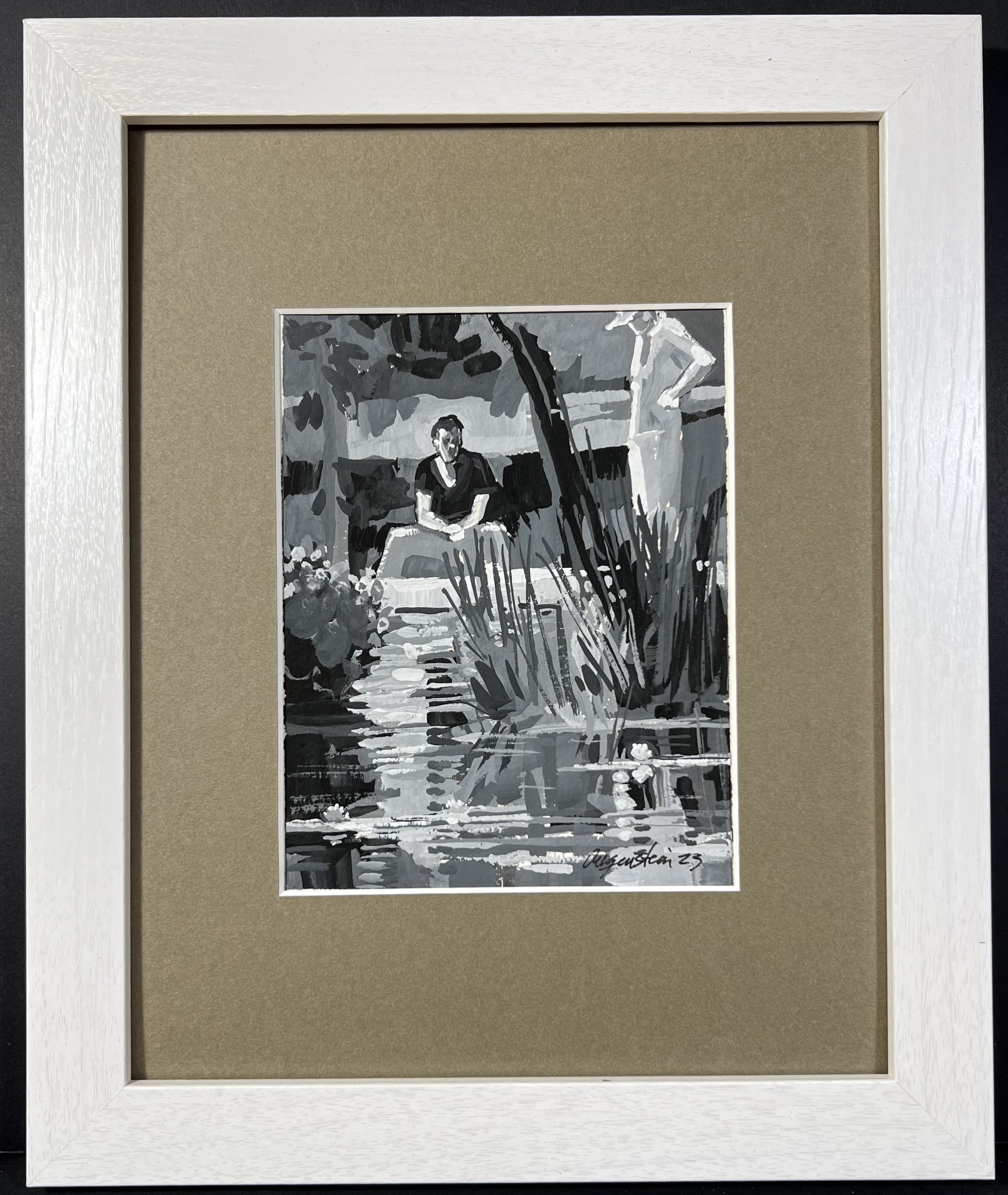 Value Study for Beside the Pool