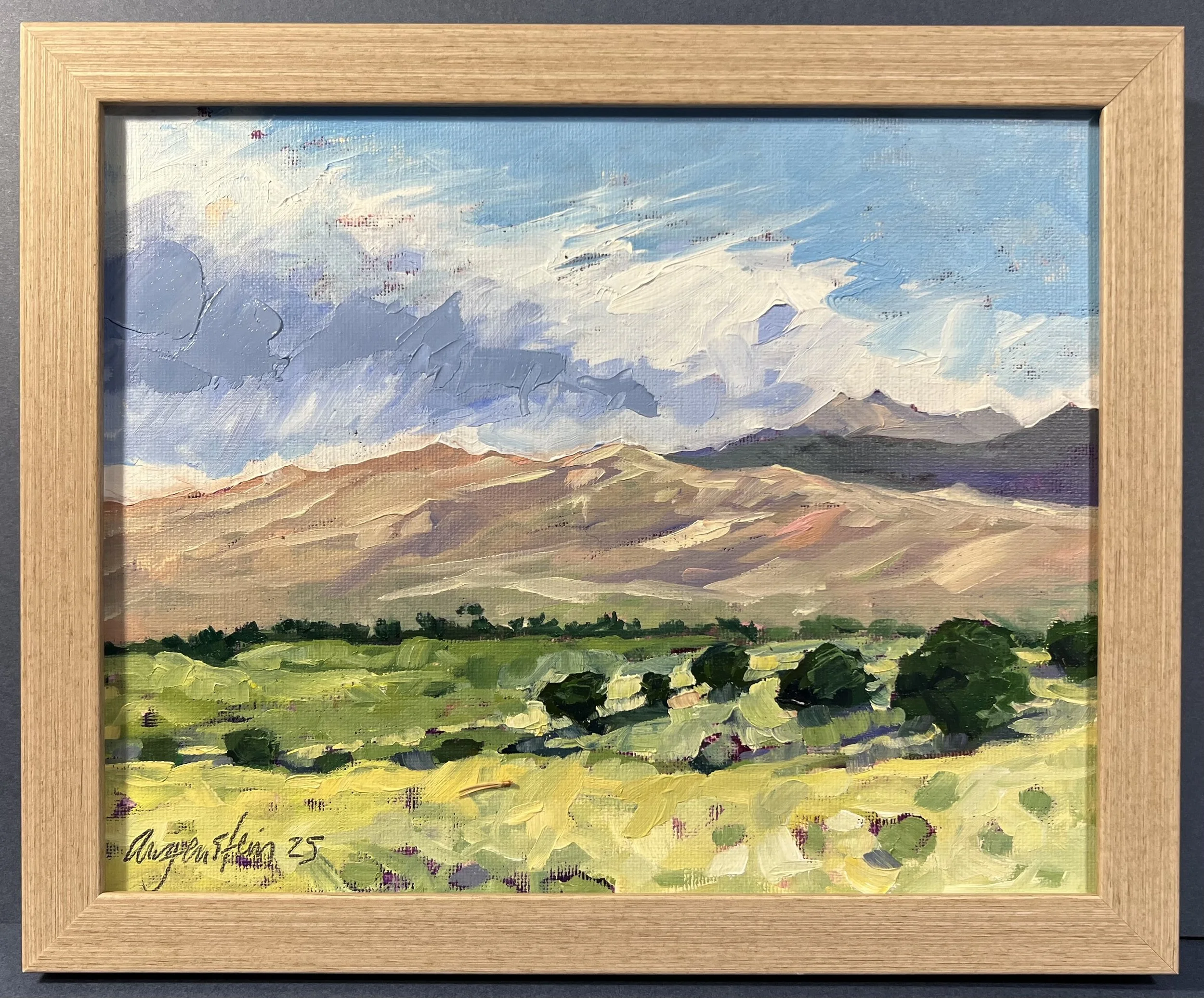 Pinon Flats and Great Sand Dunes (Plein Air)