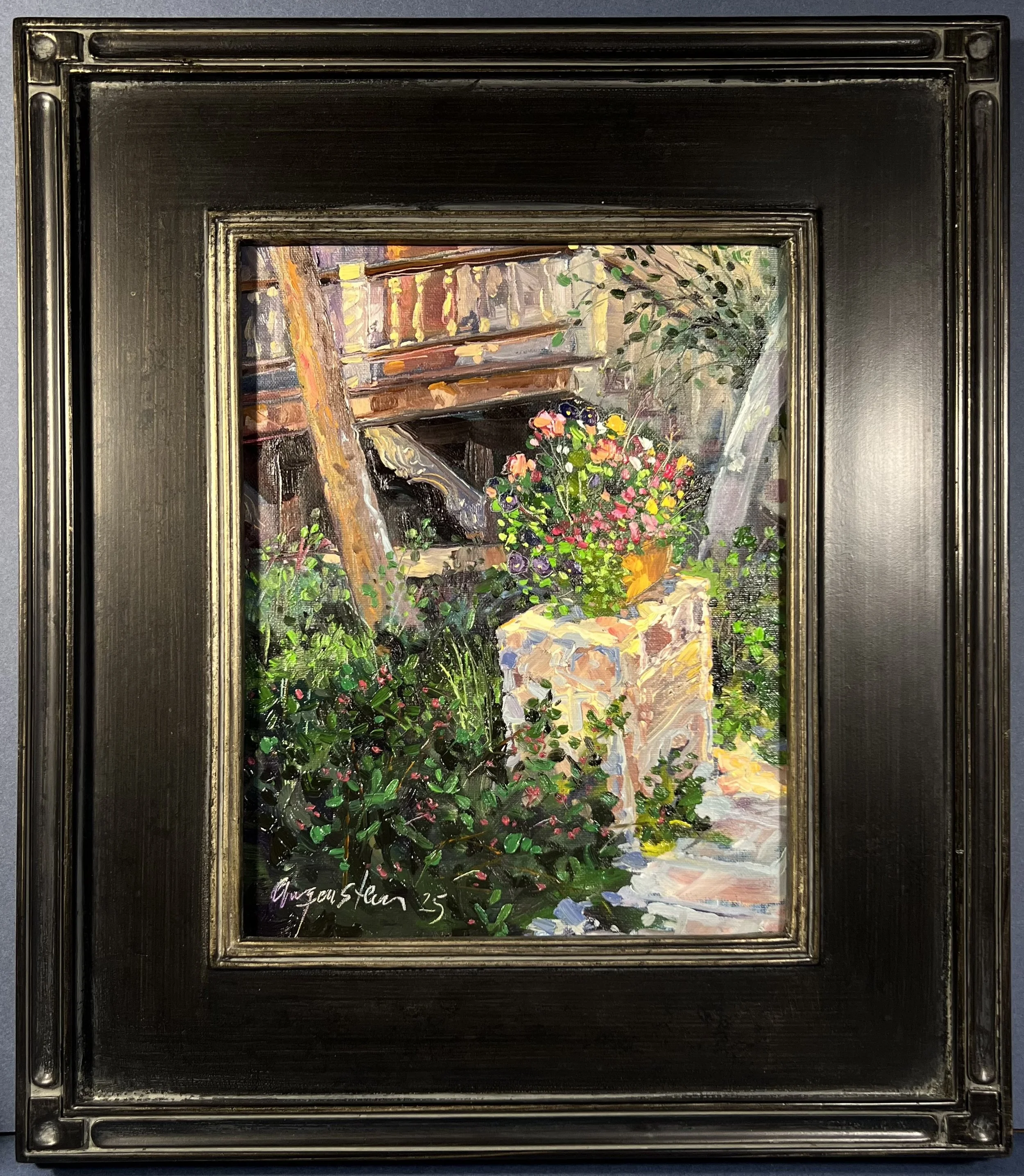 Flower Box Outside Central City Opera (Plein Air)