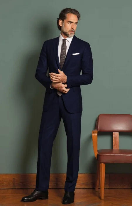 1. The Navy Suit