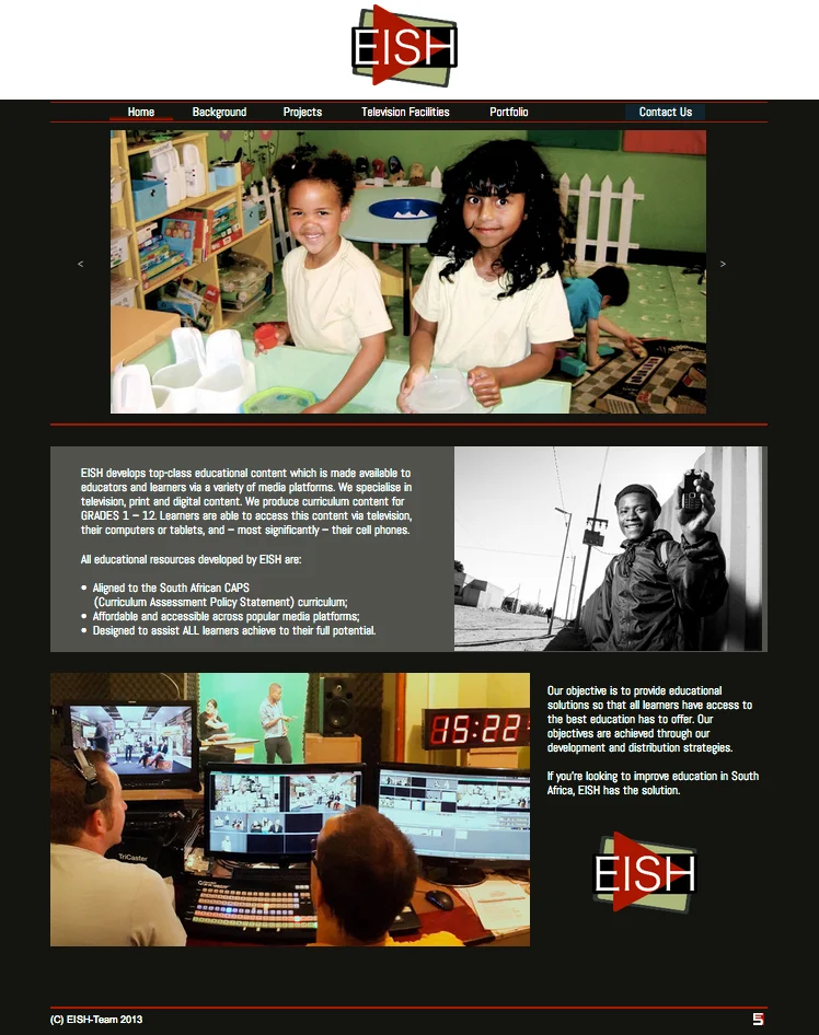 Website - Eish Team Media