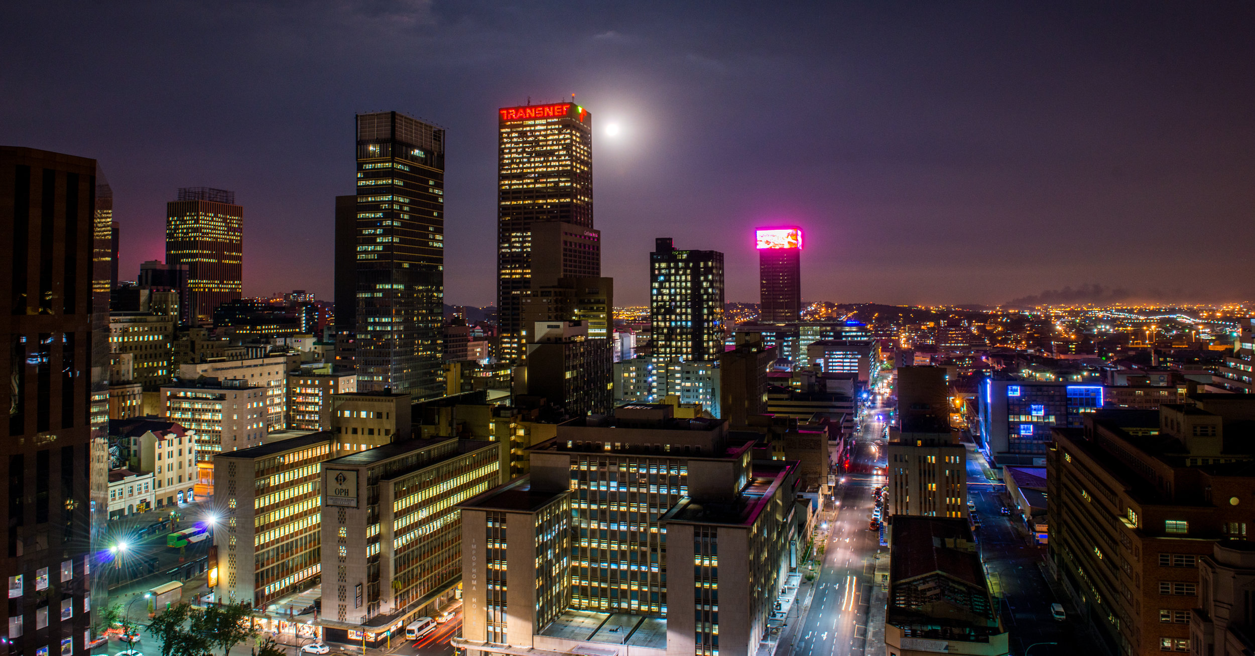 Johannesburg at Night