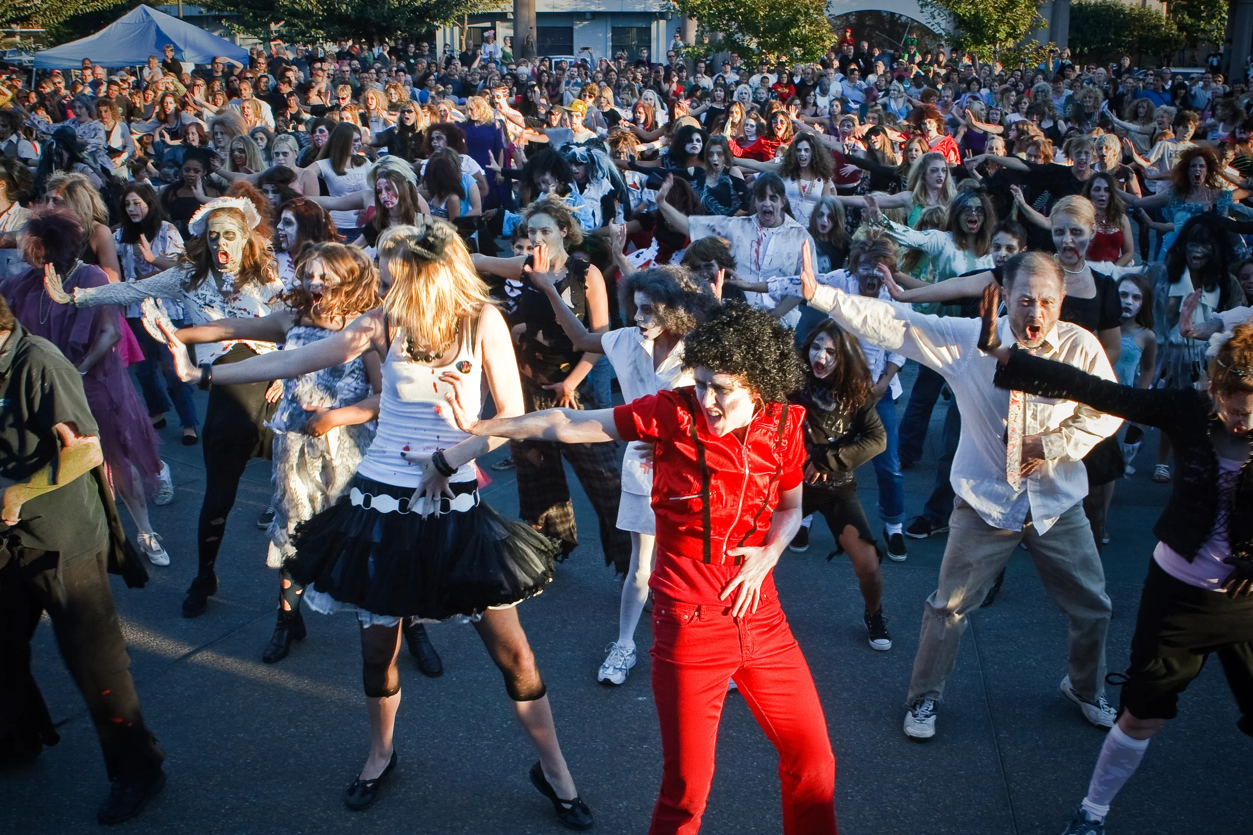 Darkness falls across the land/The midnight hour is close at hand