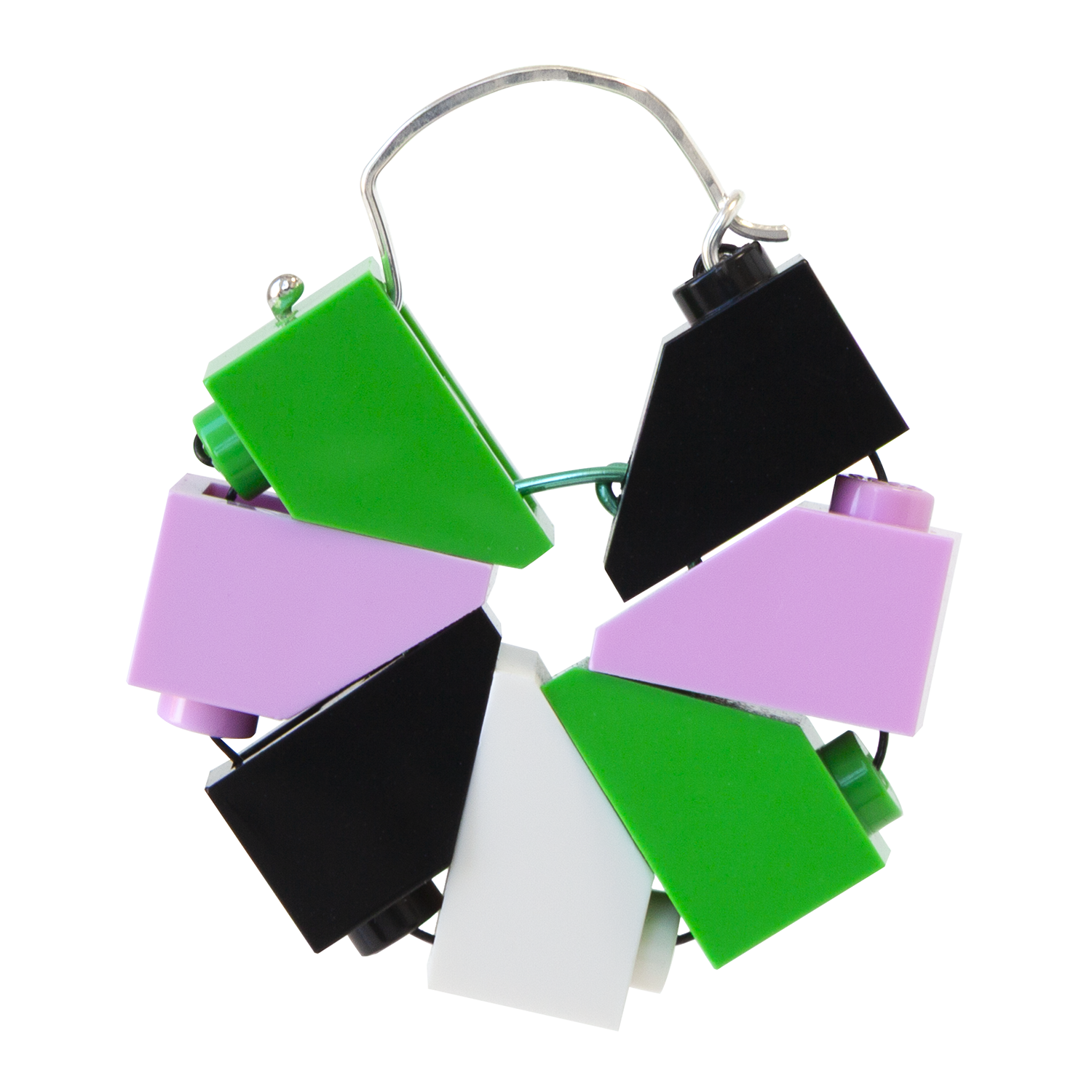 emikooreware Geranium Mini Hoop Earrings