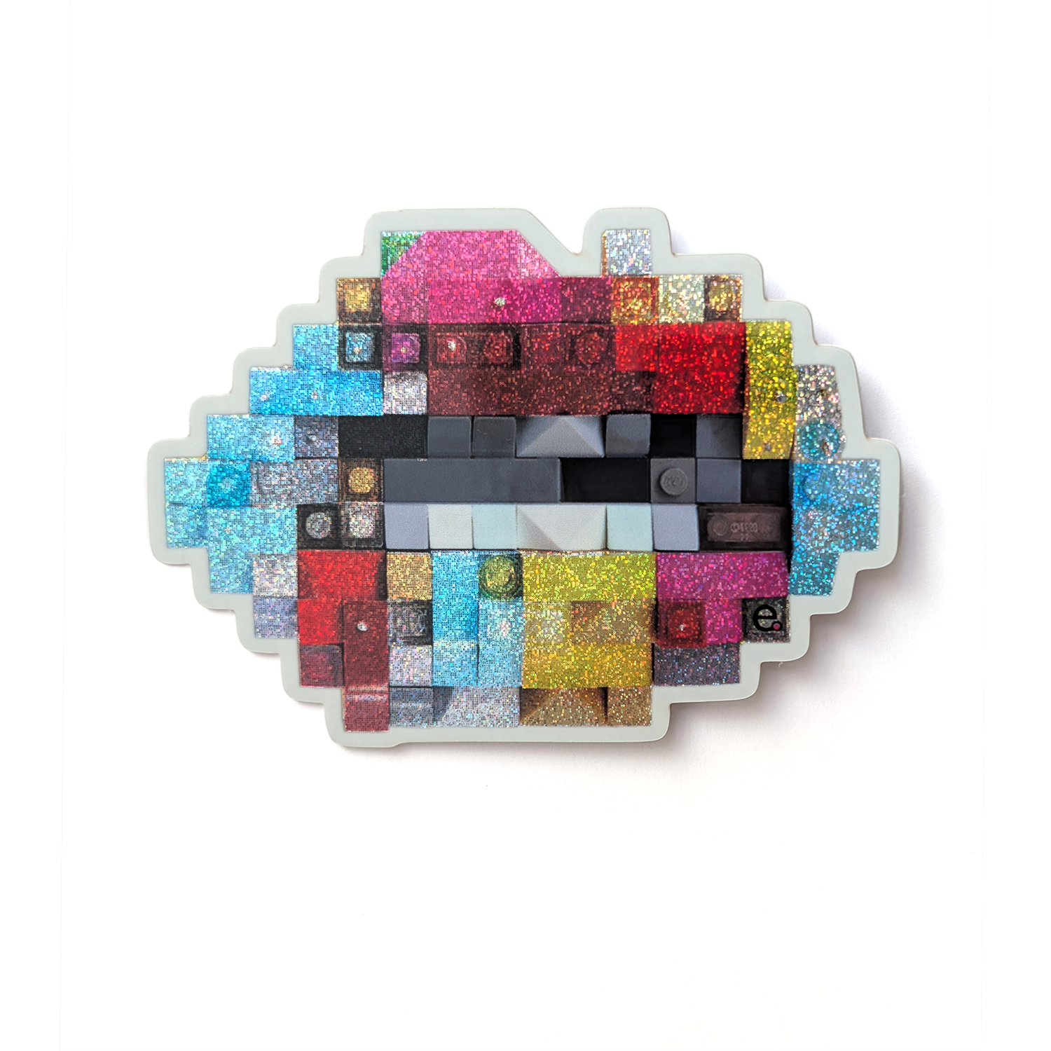 emikooreware Cautious Lip New Wave Lips Sticker