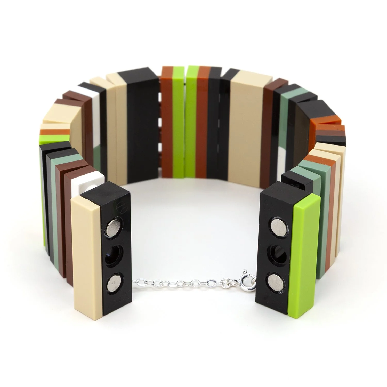 emikooreware Terra Black 1x4 Magnetic Bracelet