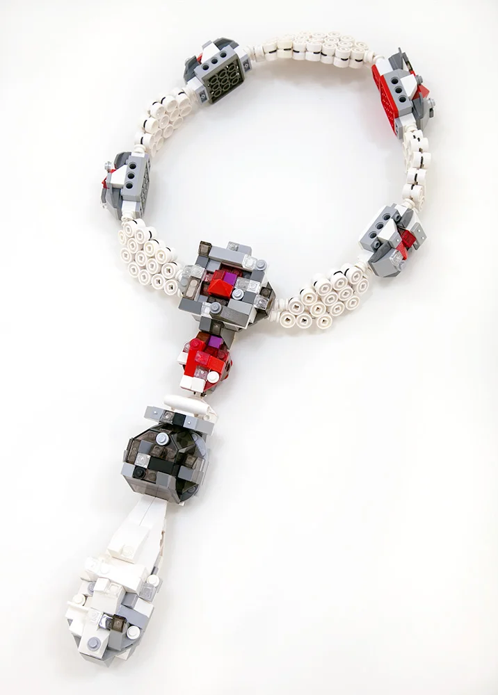 La Reine de Pèlerin necklace with "Pearl"