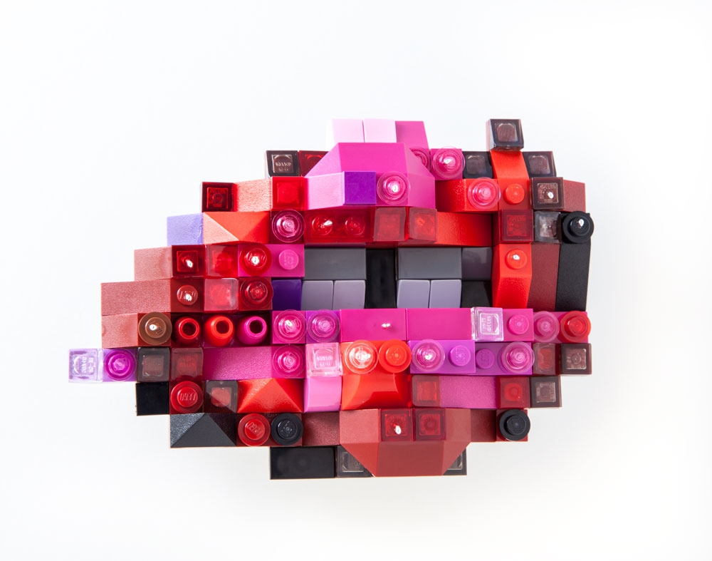 Lip1: Lips Like Sugar Kisses (wall mounted)