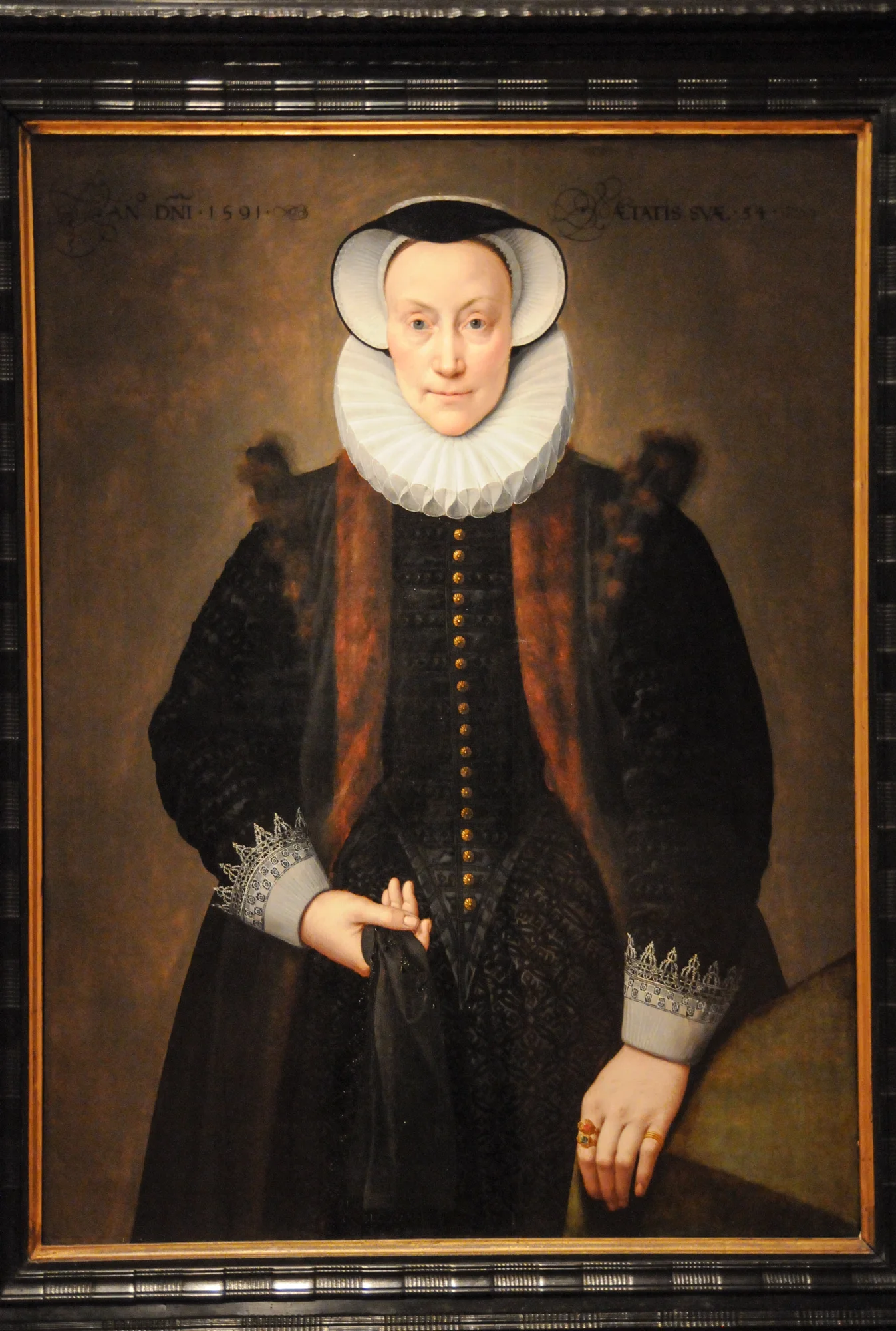 Portrait of a Lady , Frans Pourbus the Younger, 1591