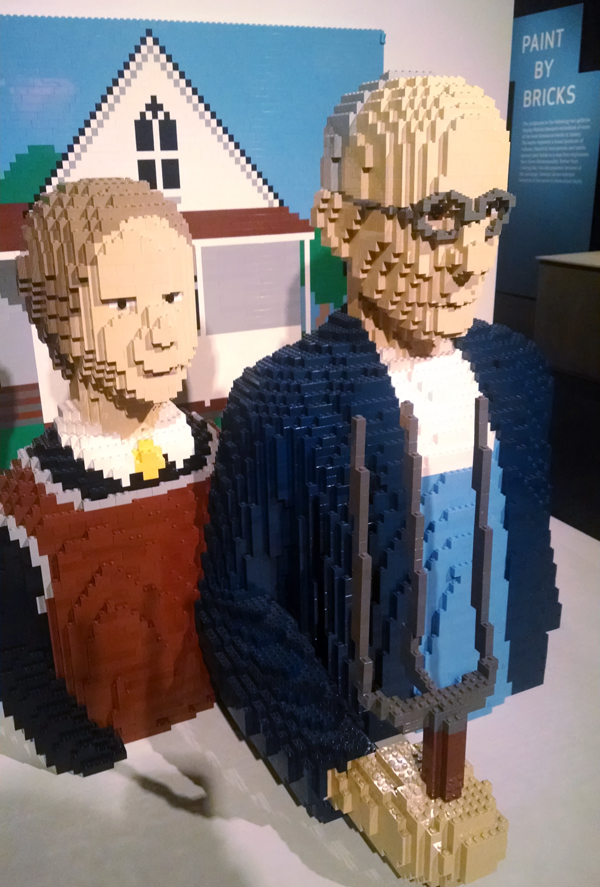 American Gothic, Nathan Sawaya