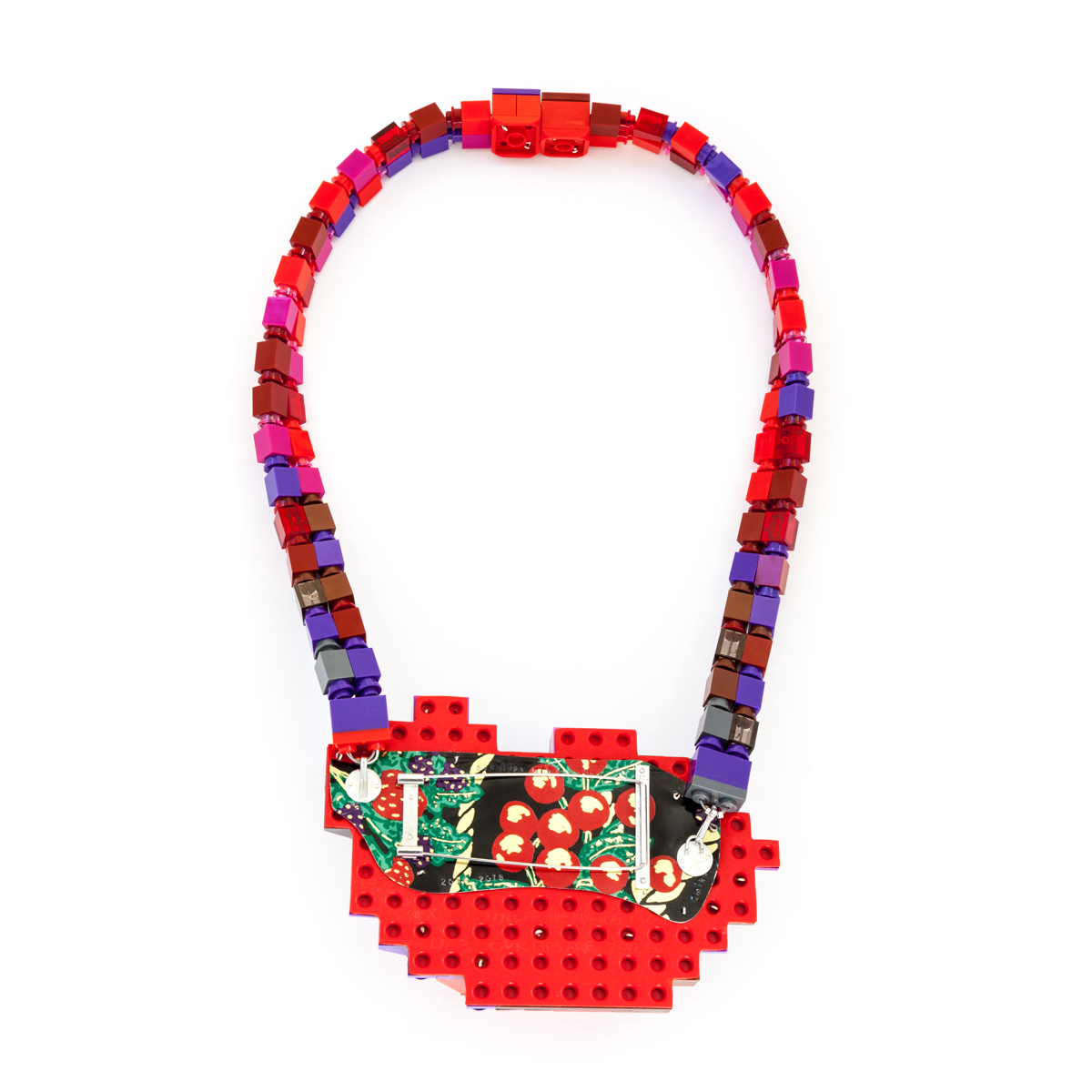Lip 3: Our Lips Are Sealed (neckpiece back)