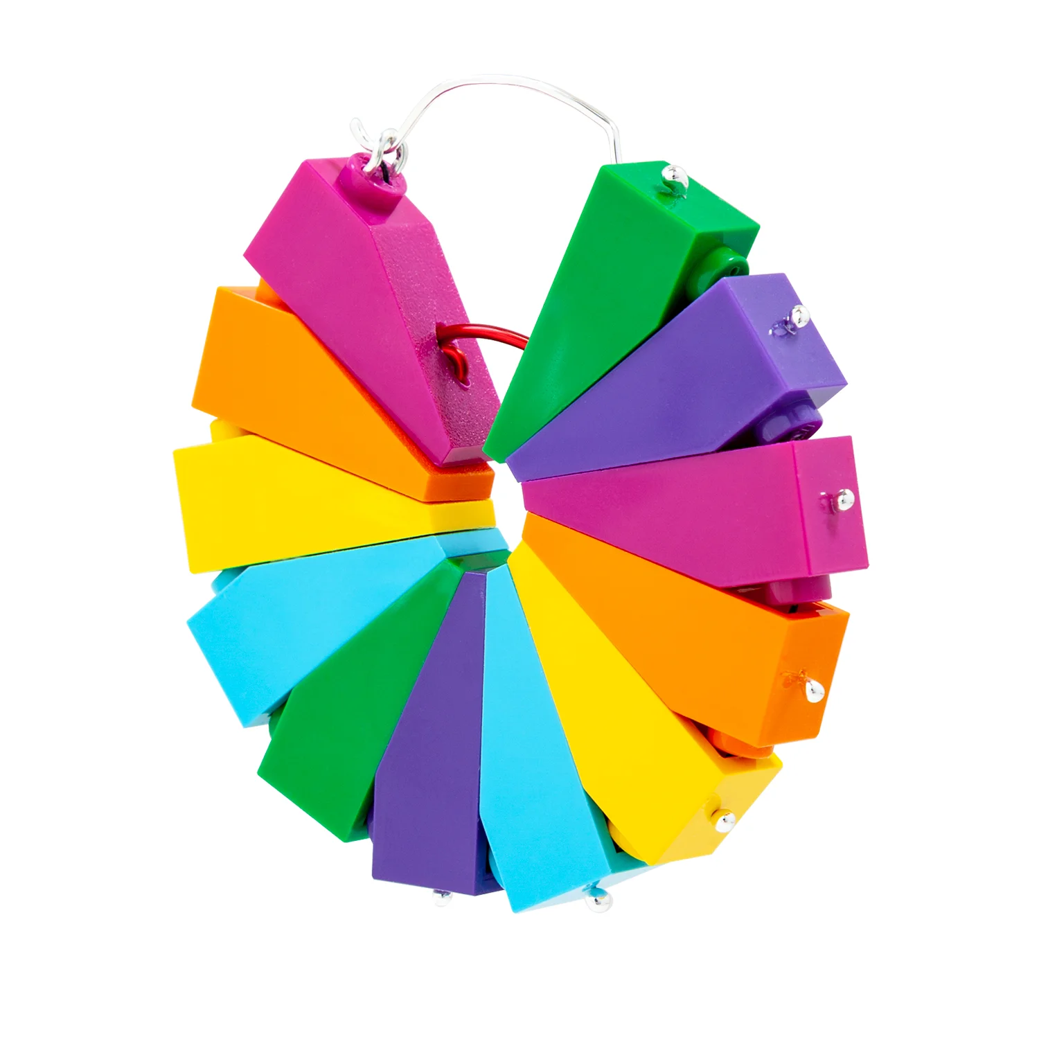 emiko o Malibu Pinwheel Hoop Earrings