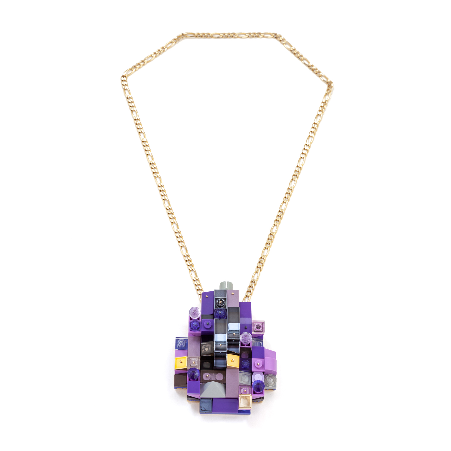 Lip 7: Kiss (teardrop pendant)