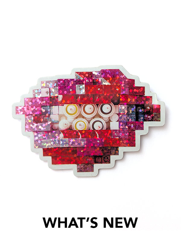 emikooreware Big Mouth Strikes Again LIp Sticker