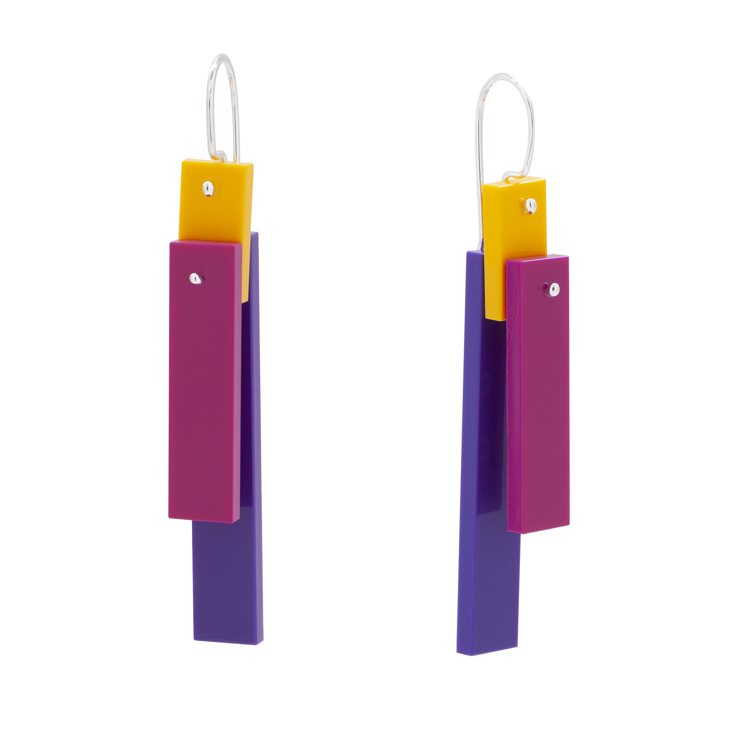 emikooreware Tropic Nights Tile Earrings