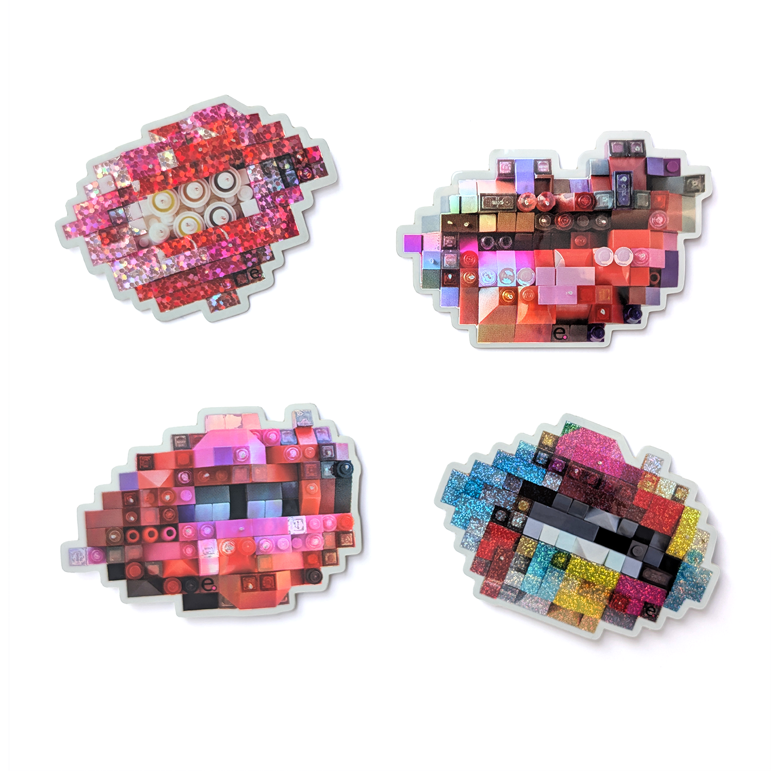 emikooreware Under Killing Moon New Wave Lips Stickers
