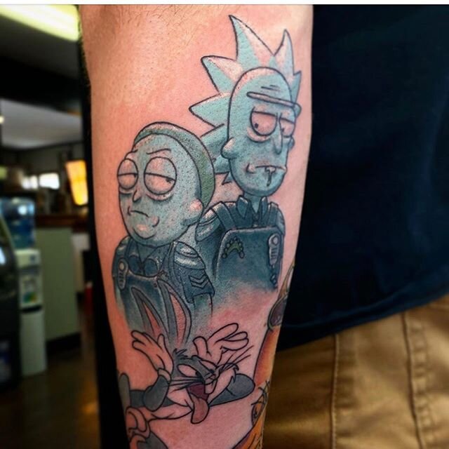 #rickandmorty done by @justinpduncan